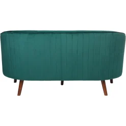 Fashion Depot 2-Sitzer Samt-Sofa Kaspar