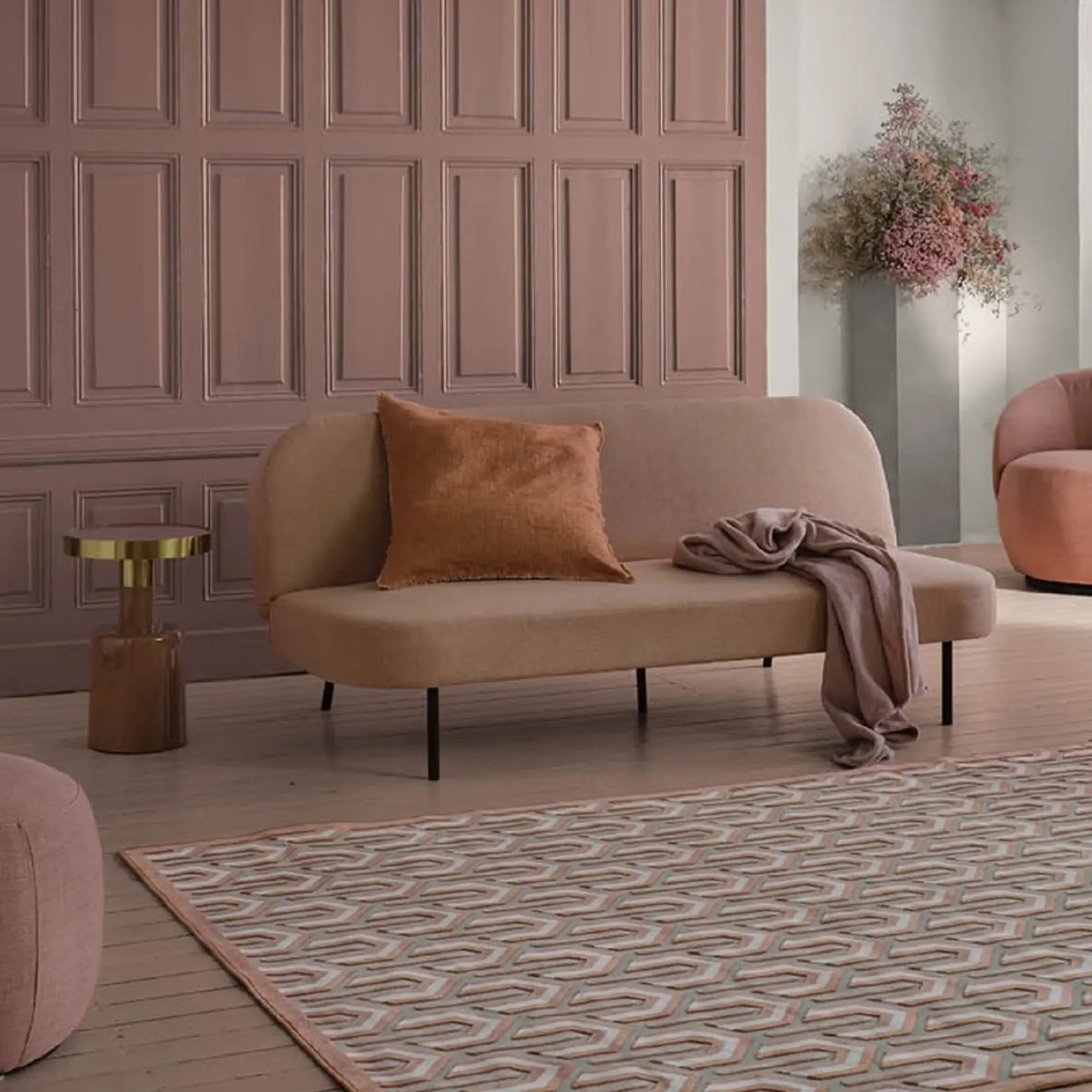 Discount Depot 3-Sitzer Schlafsofa Dilara