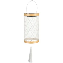 Outlet Depot Solar-Lichtobjekt Fabric Tassel