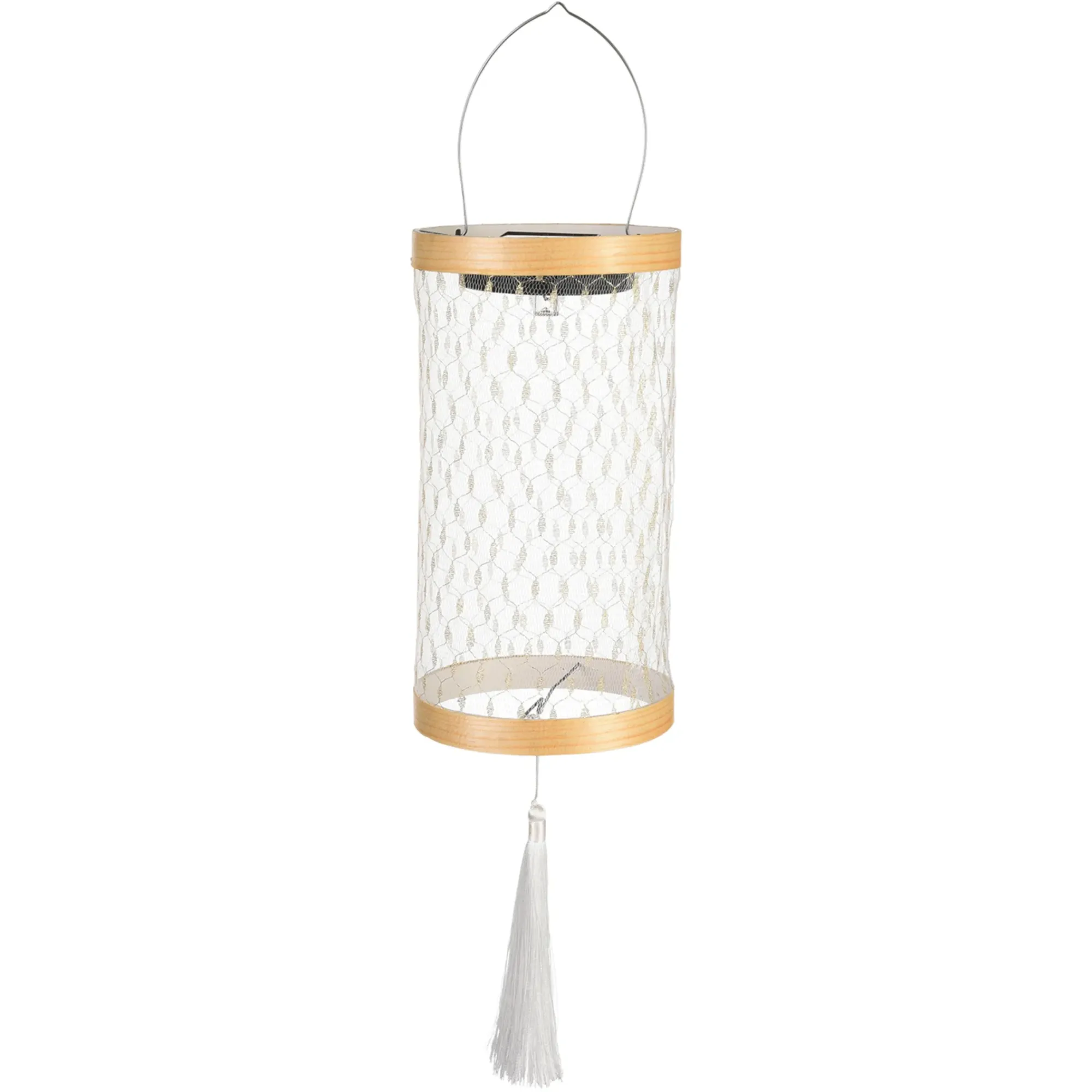 Outlet Depot Solar-Lichtobjekt Fabric Tassel