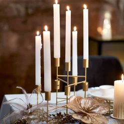 Spitzkerzen-Set Advent Mit Kerzen-Stickern^Depot Discount