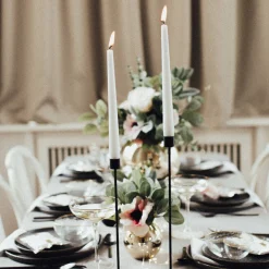 Spitzkerzen-Set Advent Mit Kerzen-Stickern^Depot Discount