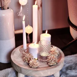 Spitzkerzen-Set Advent Mit Kerzen-Stickern^Depot Discount