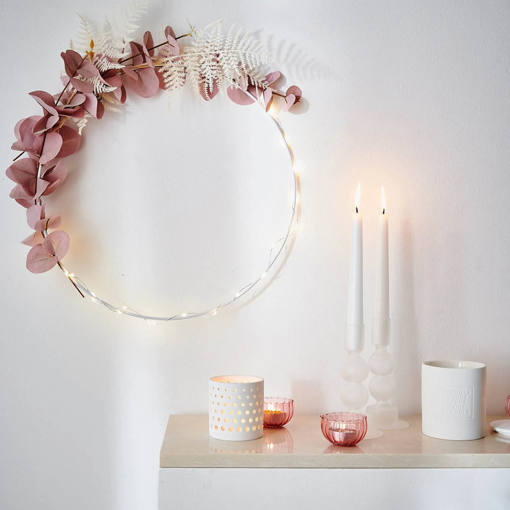 Spitzkerzen-Set Advent Mit Kerzen-Stickern^Depot Discount
