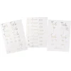 Outlet Depot Stickerbogen-Set Wedding