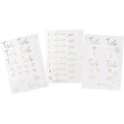 Outlet Depot Stickerbogen-Set Wedding
