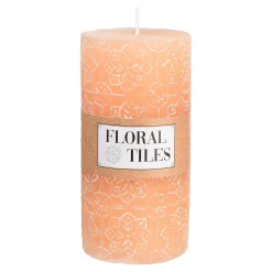 Stumpenkerze Floral Tiles^Depot Shop