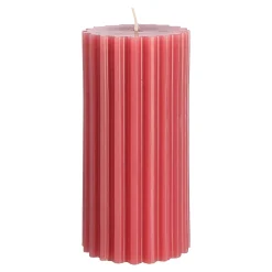 Stumpenkerze, Gerillt^Depot Discount