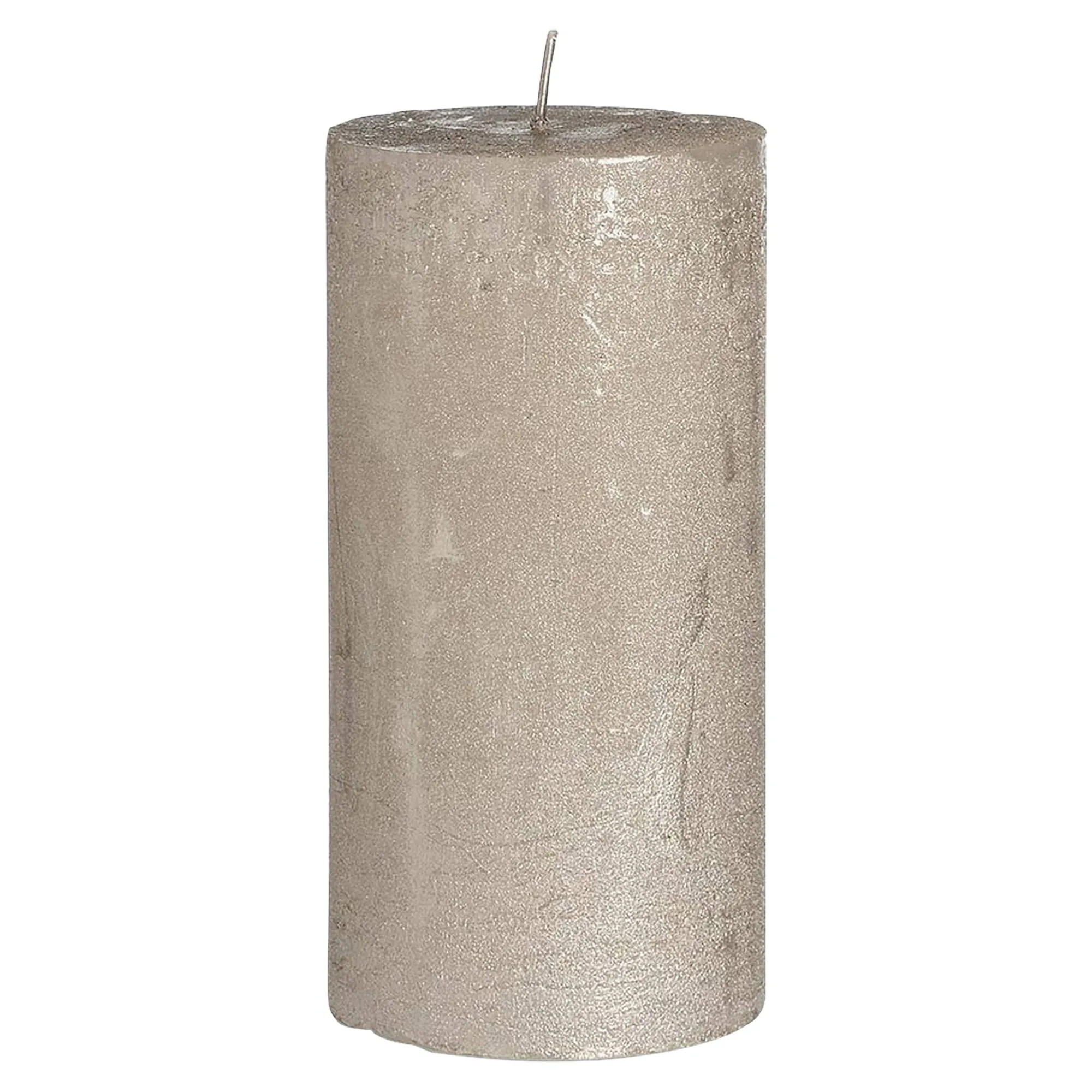 Stumpenkerze Metallic Finish^Depot Fashion