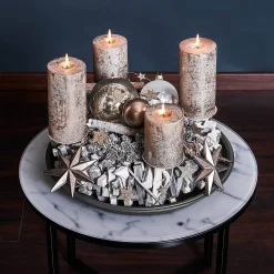 Stumpenkerze Metallic Finish^Depot Fashion