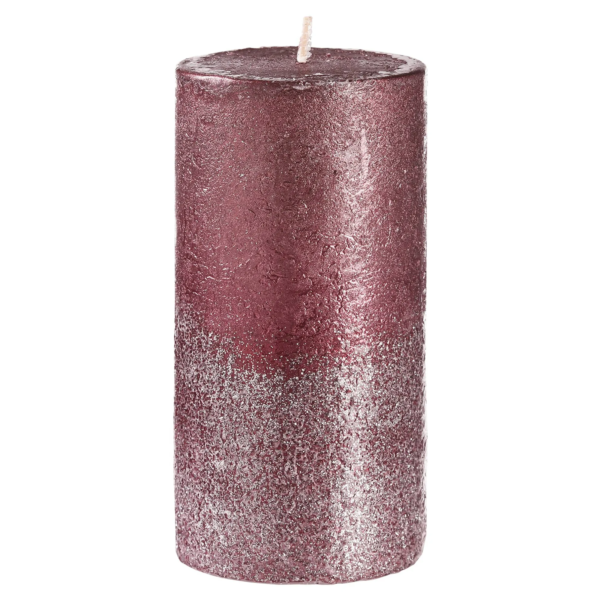 Stumpenkerze Metallic Granulat^Depot Online