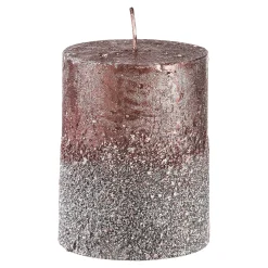 Stumpenkerze Metallic Granulat^Depot Online