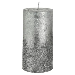 Stumpenkerze Metallic Granulat^Depot Hot