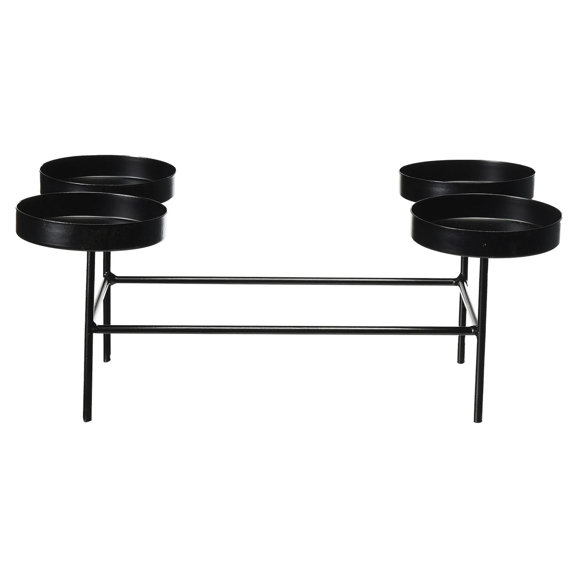Stumpenkerzenhalter Mit 4 Tullen^Depot Outlet