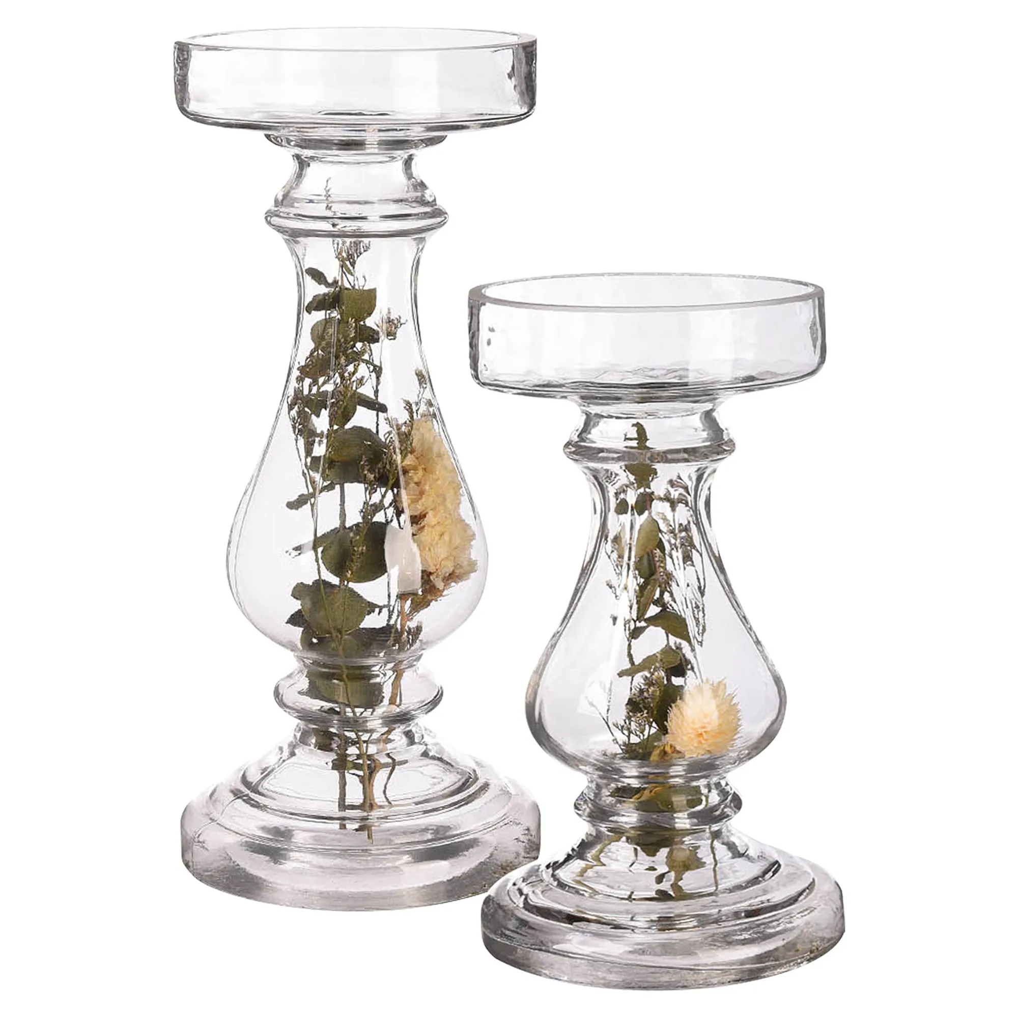 Stumpenkerzenhalter-Set Dryflower^Depot Sale