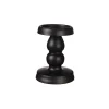 Stumpenkerzenhalter-Set Svart^Depot Cheap