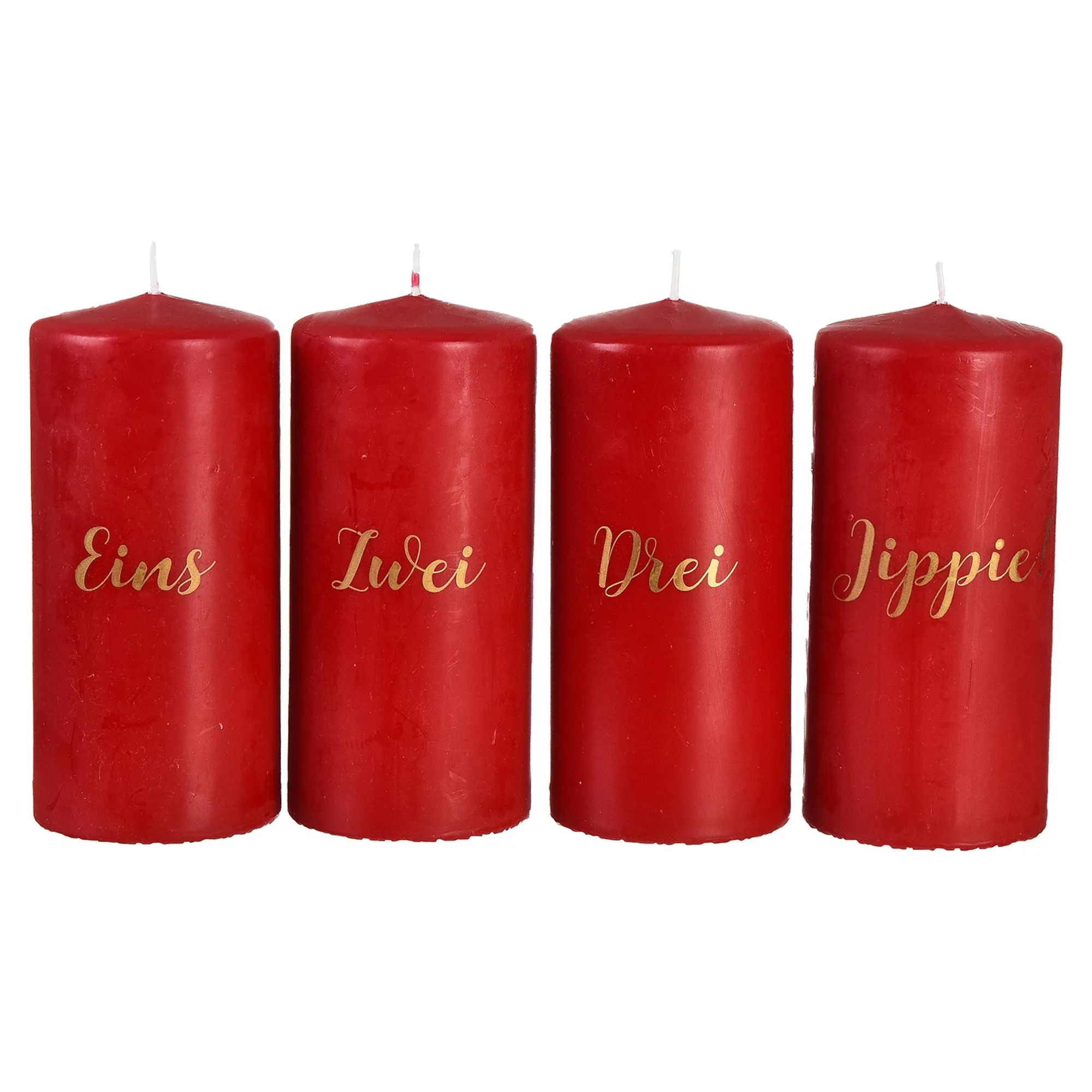 Stumpenkerzen-Set Advent^Depot Cheap