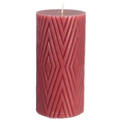 Stumpenkerze Raute^Depot Clearance