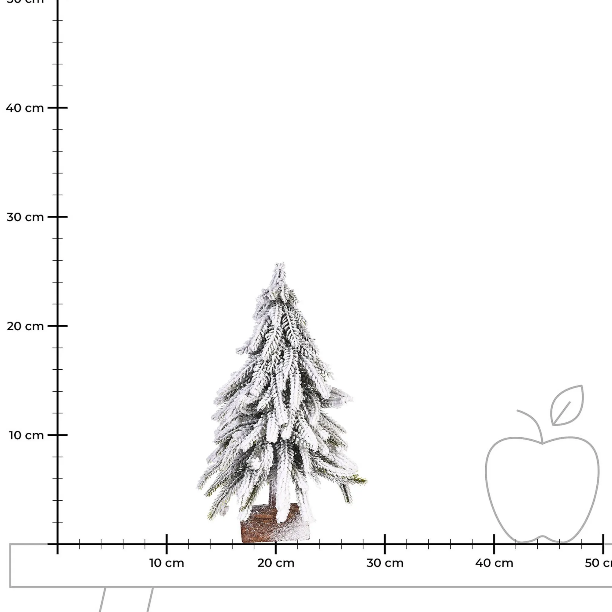 Tannenbaum Bescheit Ca. 26Cm^Depot Cheap