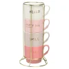 Tassen-Set Mit Halterung^Depot Clearance