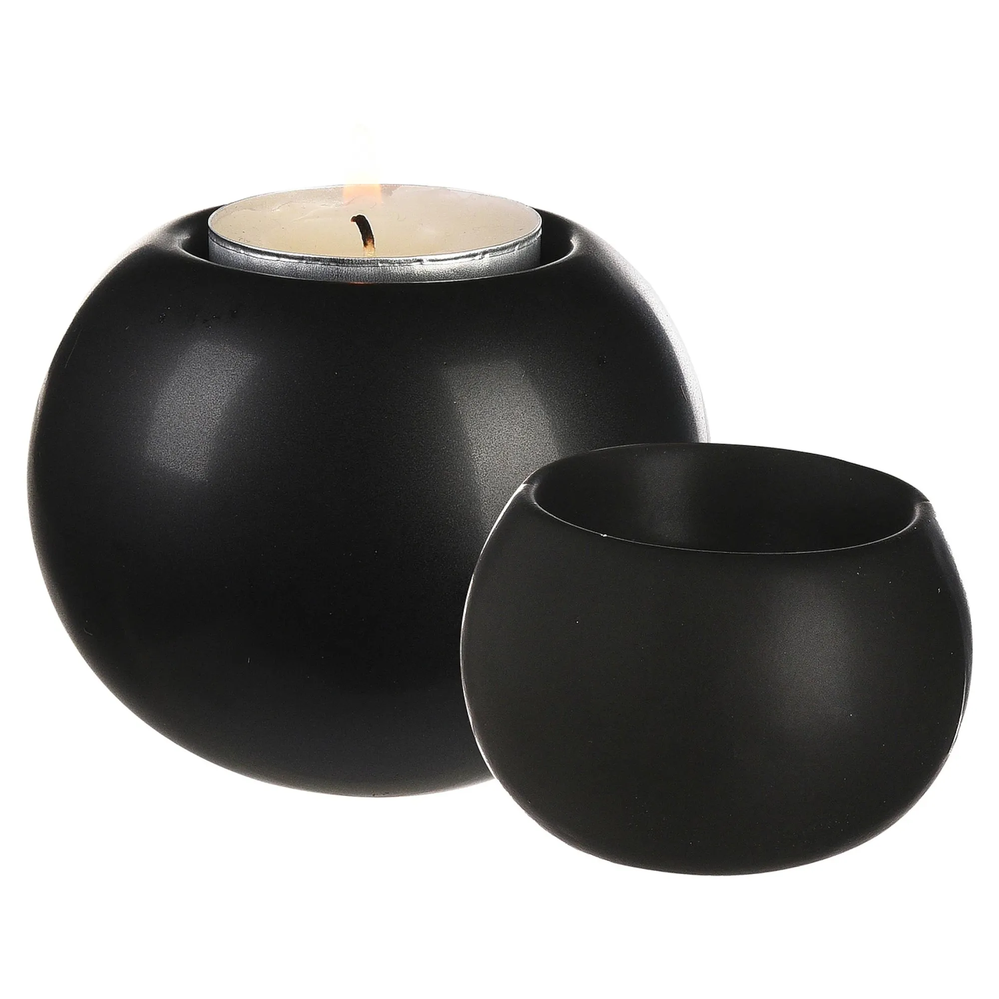 Teelichthalter-Set Stoneware^Depot Discount