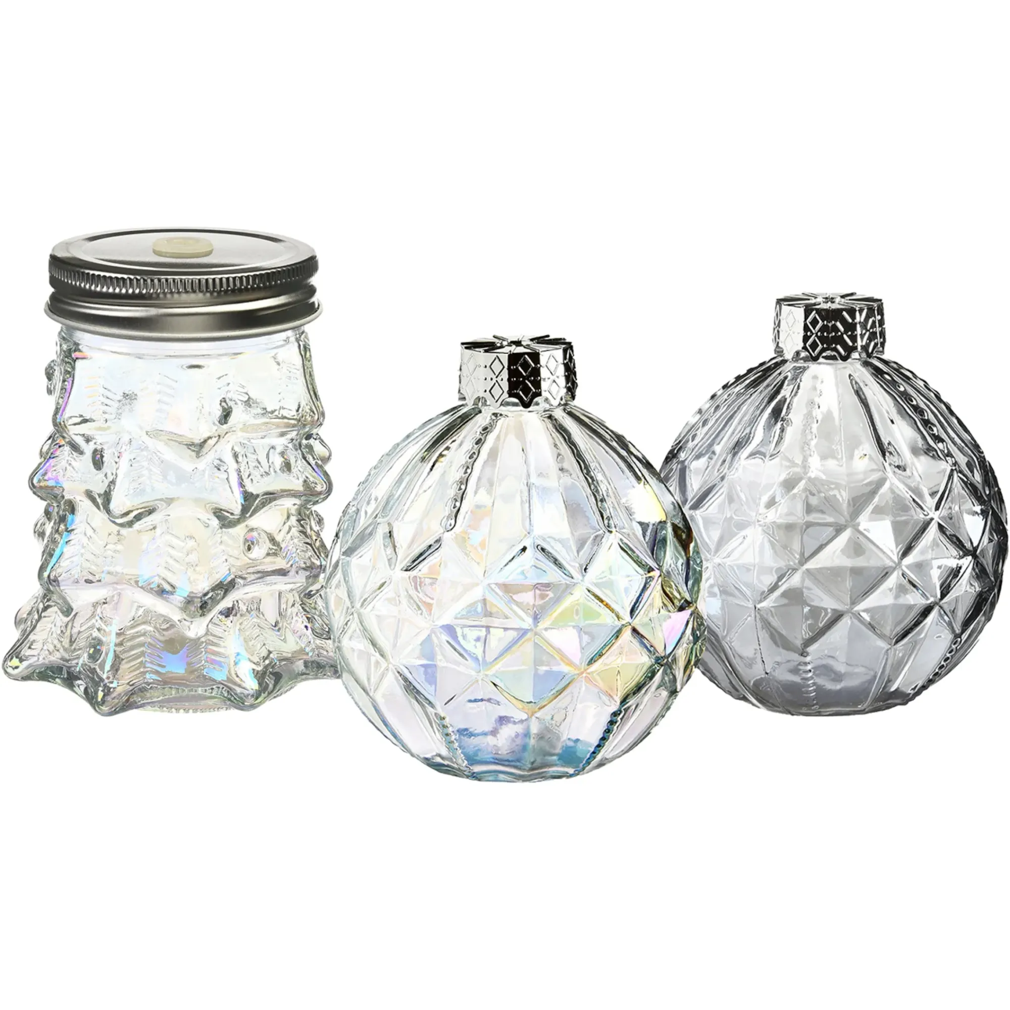Discount Depot Trinkgefas-Set Tanne & Rhombball
