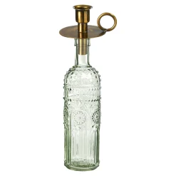 Vase Nina Mit Stabkerzenhalter-Aufsatz^Depot Cheap
