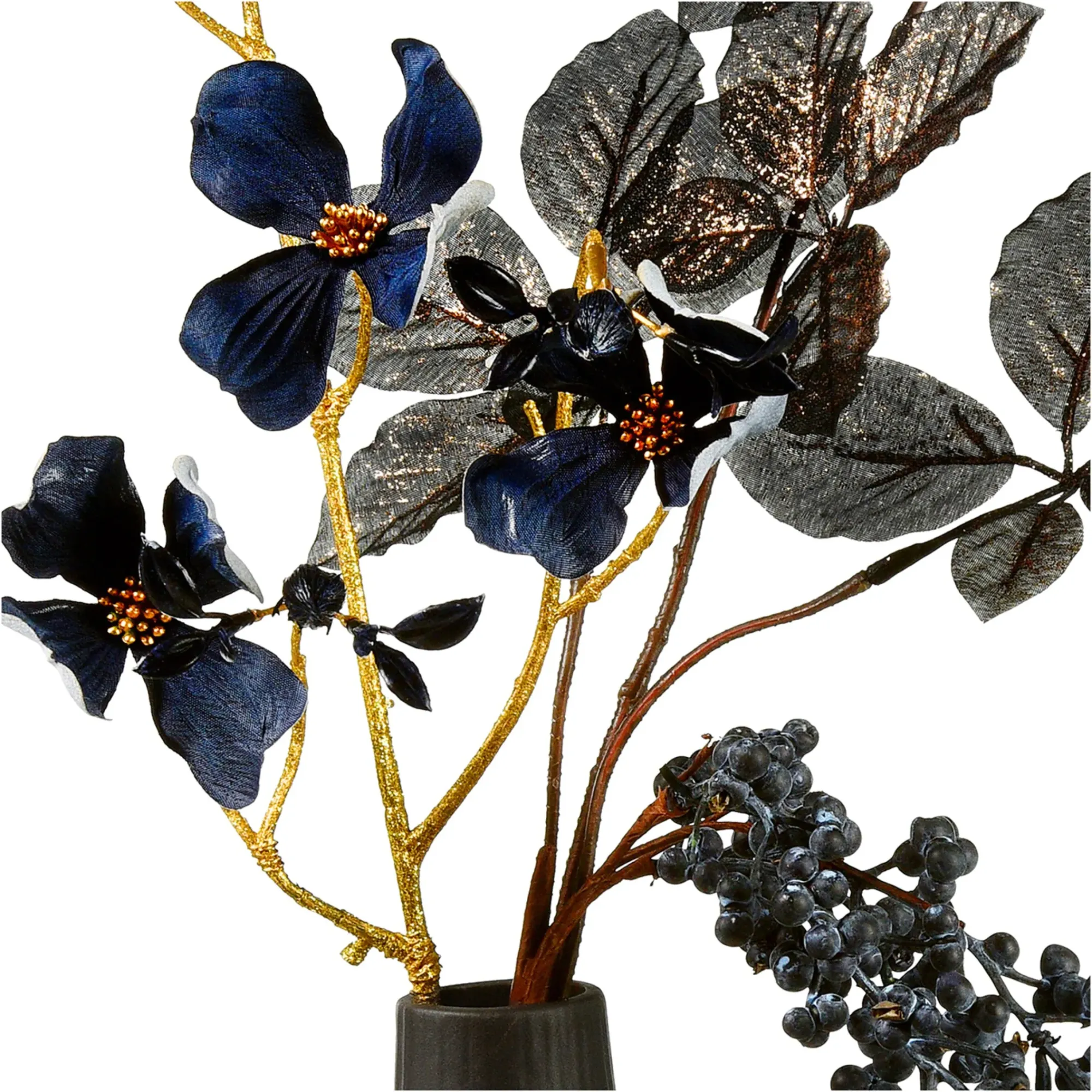Sale Depot Vase Rills Blumen-Set