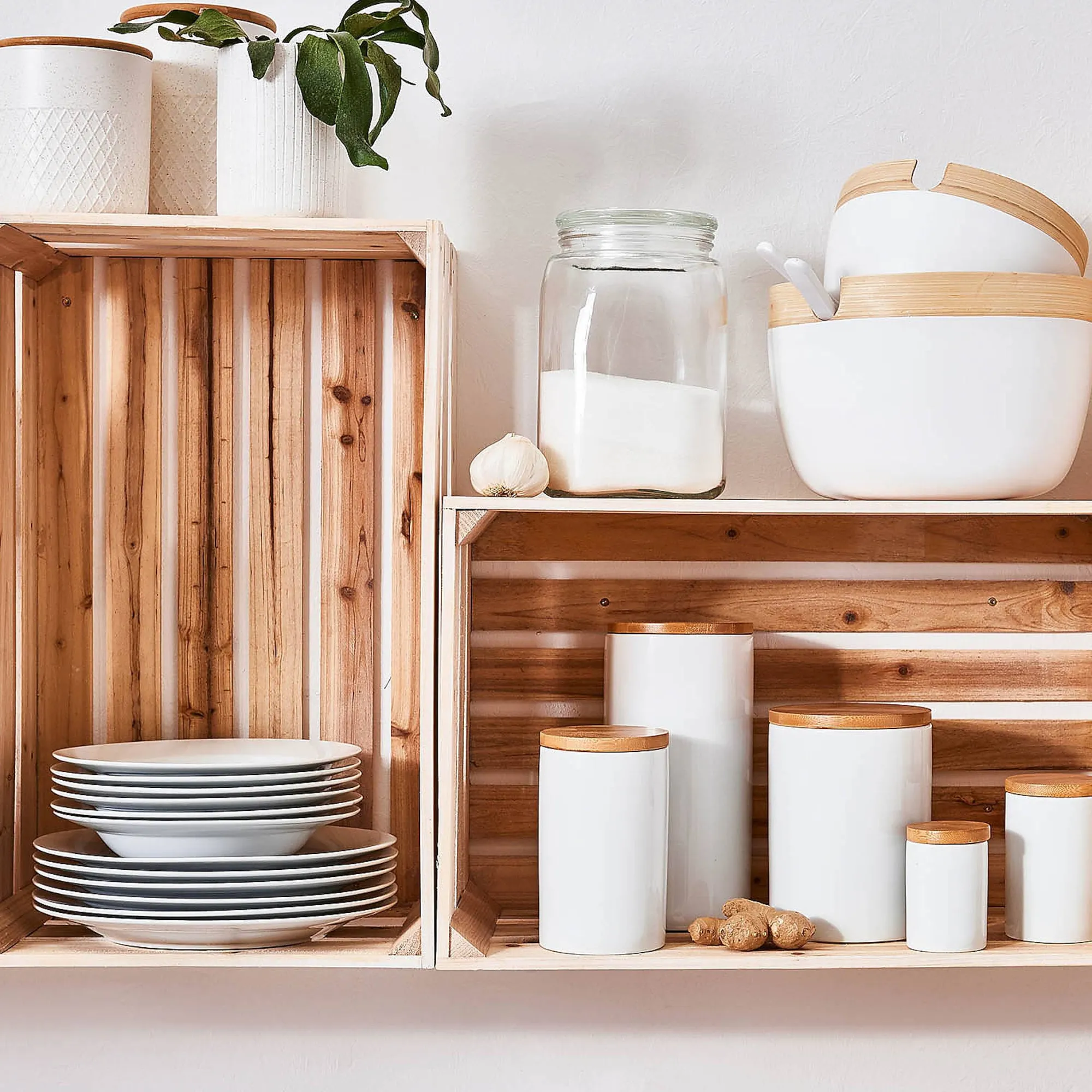 Vorratsdose Lina Mit Holzdeckel^Depot Sale