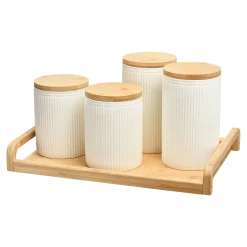 Vorratsdosen Relief Mit Tablett^Depot Best Sale