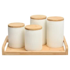 Vorratsdosen Relief Mit Tablett^Depot Best Sale
