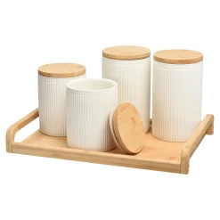 Vorratsdosen Relief Mit Tablett^Depot Best Sale