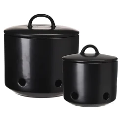 Vorratsdosen-Set Garlic & Potato^Depot Clearance