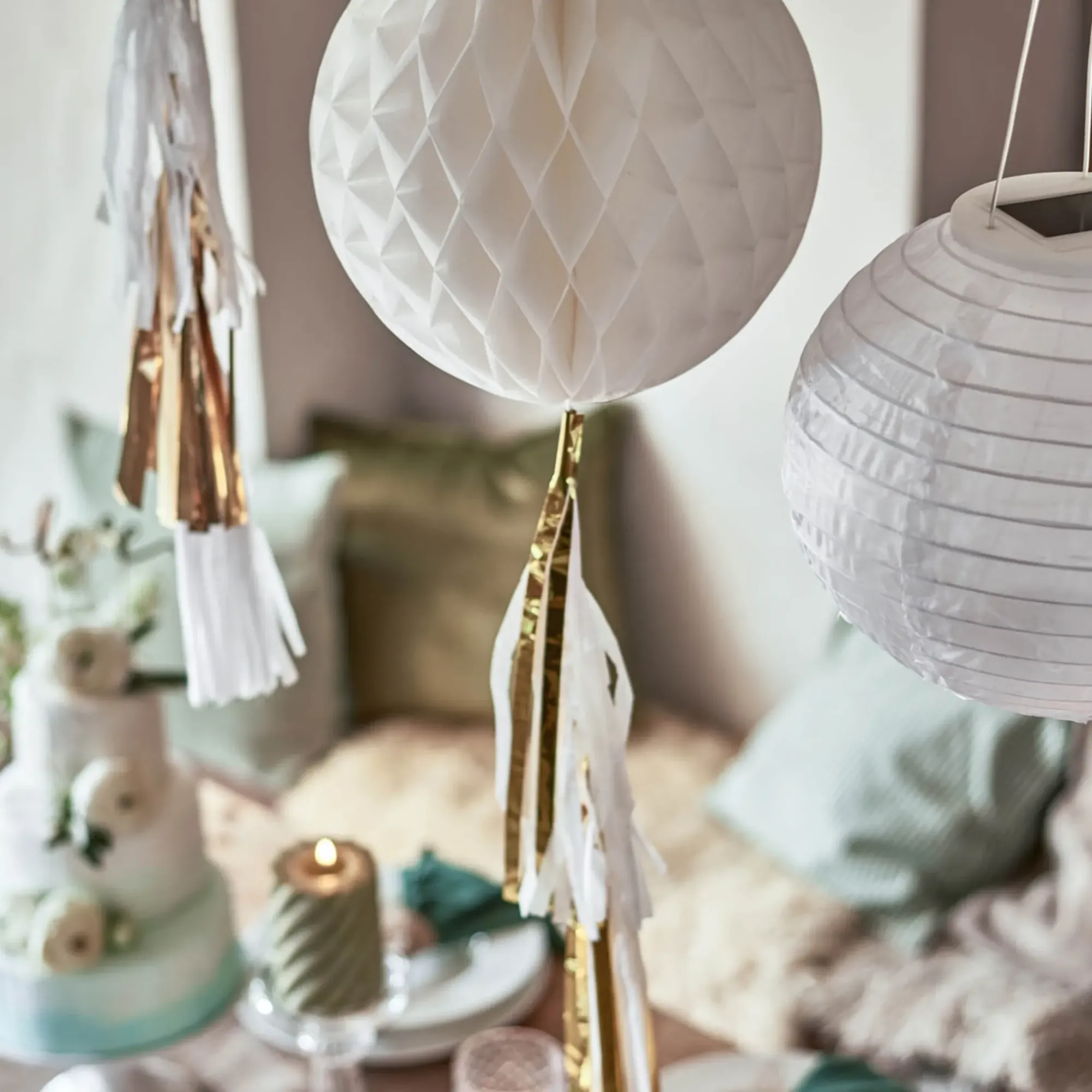 Shop Depot Wabenball Mit Tassel