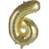 Fashion Depot Xl-Folienballon Nummer 6