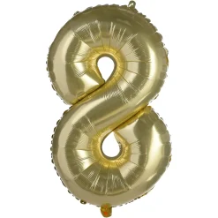 Fashion Depot Xl-Folienballon Nummer 8