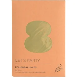 Fashion Depot Xl-Folienballon Nummer 8