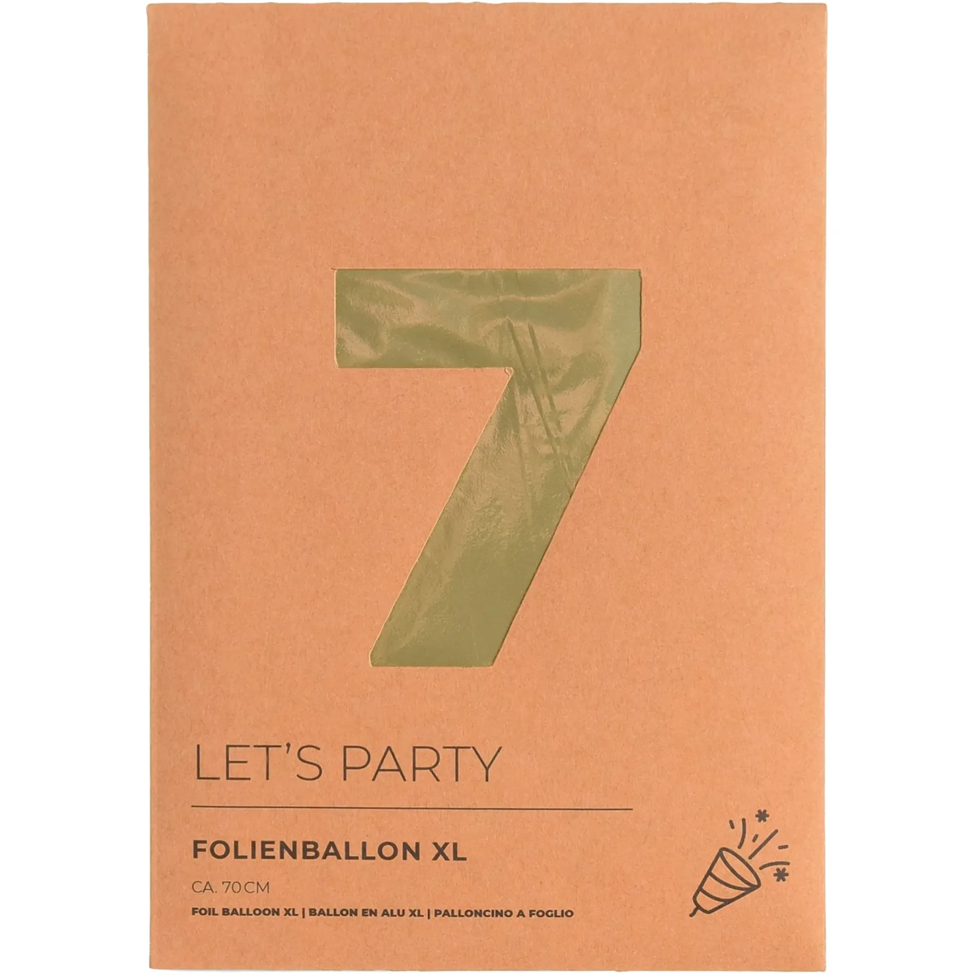 Clearance Depot Xl-Folienballon Nummer 7