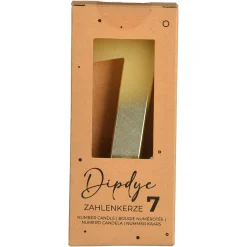 Best Depot Zahlenkerze Dip Dye 7