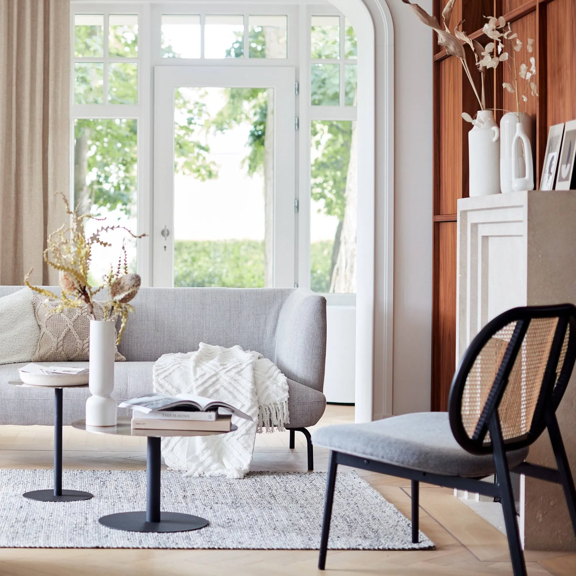 Zuiver Rattan-Loungesessel Spike^Depot Clearance
