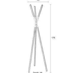 Zuiver Standgarderobe Rack^Depot Hot
